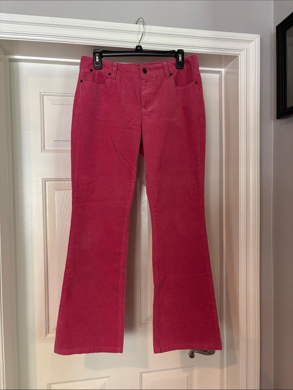 Talbots Pink Corduroy Bootcut Pants